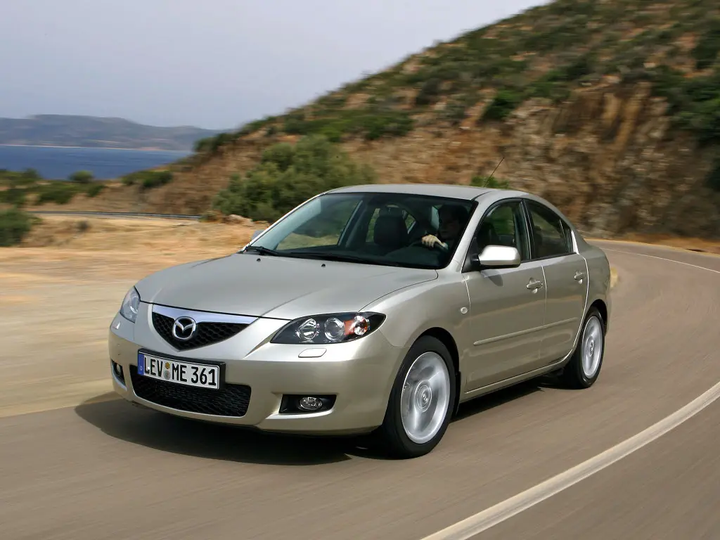 Mazda Mazda3 (BK) 1 поколение, рестайлинг, седан (07.2006 - 03.2009)